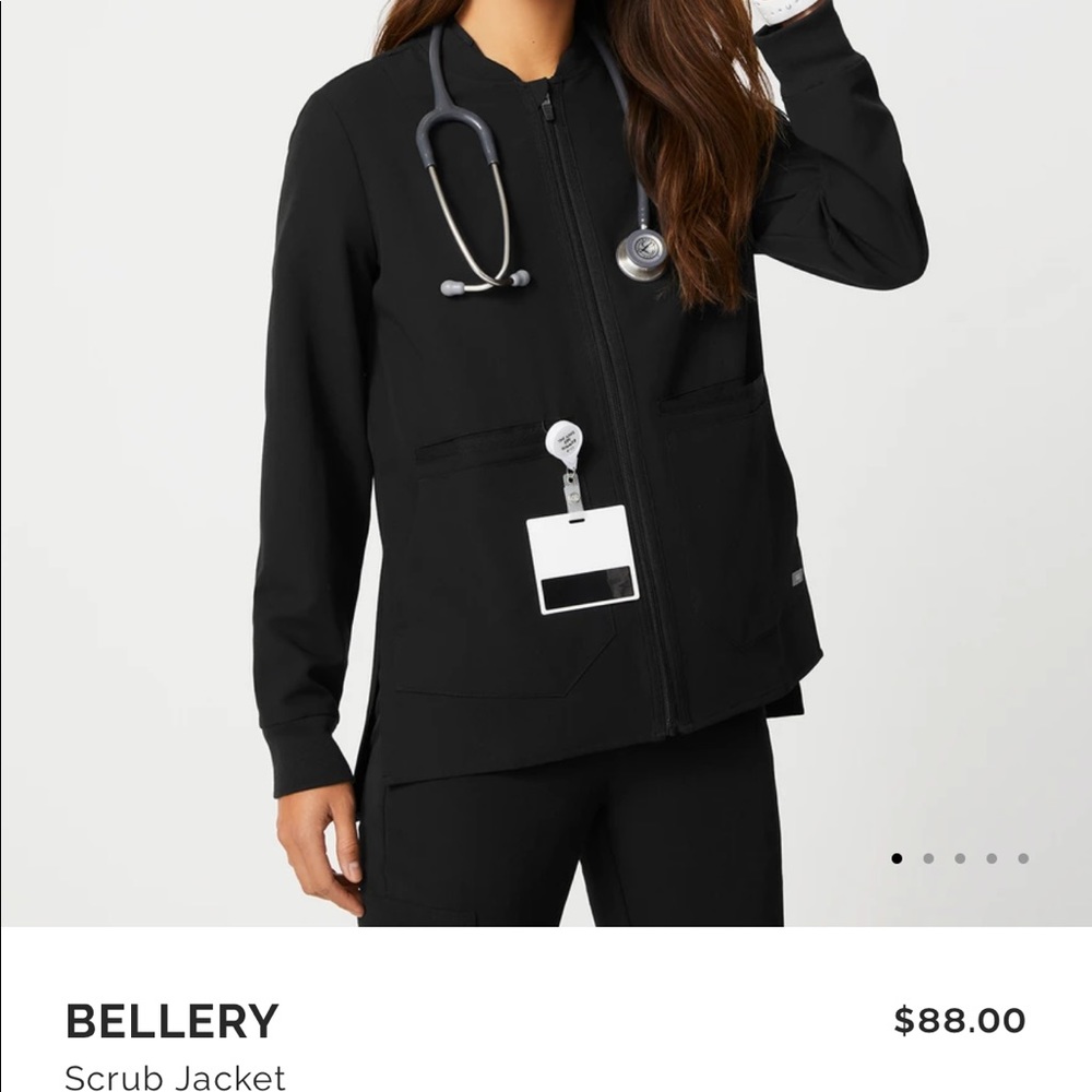 Figs Bellery Scrub Jacket